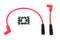Accel Accel 8mm S/S Spiral Core Ignition Wire Set Red - 32-9180
