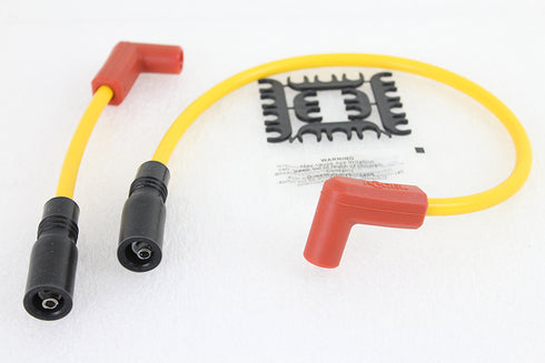 Accel Accel 8mm S/S Spiral Core Ignition Wire Set Yellow - 32-9181