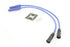 Accel Accel 8mm S/S Spiral Core Ignition Wire Set Blue - 32-9183
