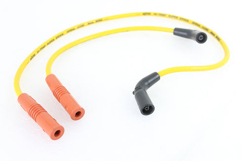 Accel Accel 8mm S/S Spiral Core Ignition Wire Set Yellow - 32-9189