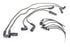 Accel Accel 8mm S/S Spiral Core Ignition Wire Set Black - 32-9190