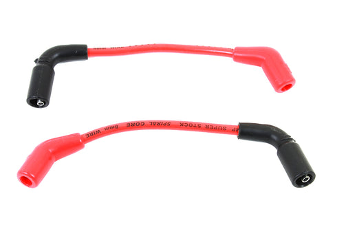 Accel Accel 8mm S/S Spiral Core Ignition Wire Set Red - 32-9196