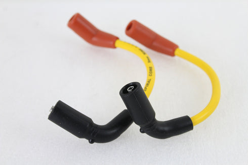 Accel Accel 8mm S/S Spiral Core Ignition Wire Set Yellow - 32-9197