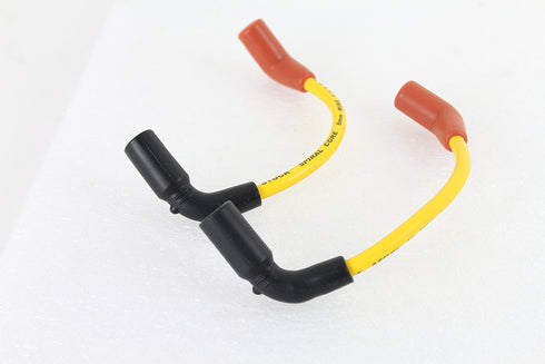 Accel Accel 8mm S/S Spiral Core Ignition Wire Set Yellow - 32-9197