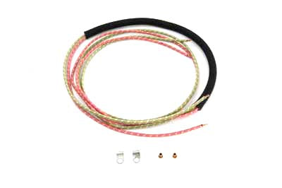 V-Twin Tail Lamp Wiring Cotton Braided - 32-9307