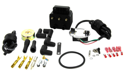 V-Twin V-Fire Single Fire Ignition Kit with 8.5mm Diameter Coil - 32-9503
