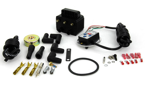 V-Twin V-Fire Single Fire Ignition Kit with 8.5mm Diameter Coil - 32-9503