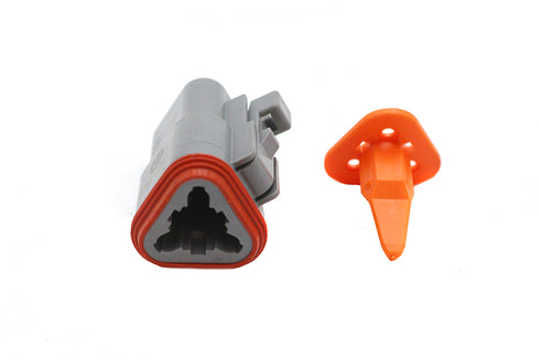 Namz Deutsch Sealed 3 Wire Connector Component - 32-9618