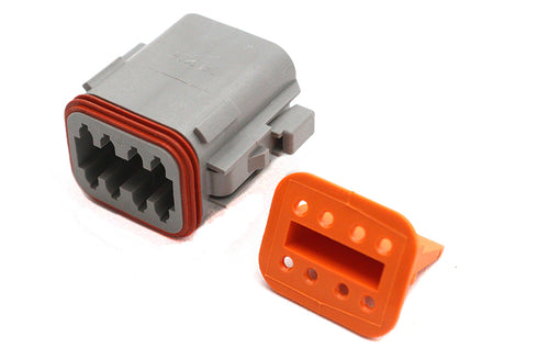 Namz Deutsch Sealed 8 Wire Connector Component - 32-9624