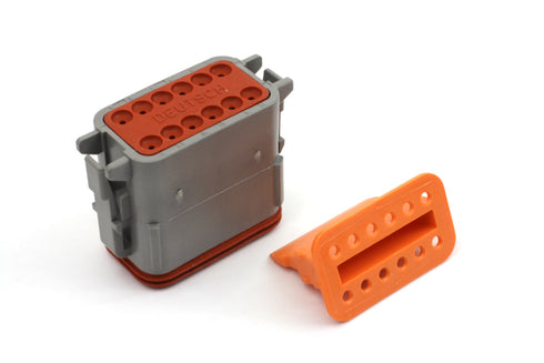 Namz Deutsch Sealed 12 Wire Connector Component - 32-9626