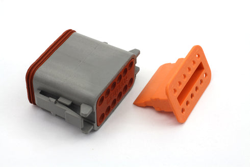 Namz Deutsch Sealed 12 Wire Connector Component - 32-9626