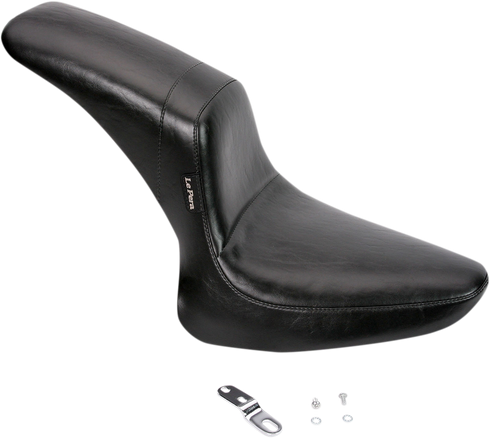 LE PERA Daytona Sport Seat - Smooth - Black - FL/FX '06-'17 LK-540S