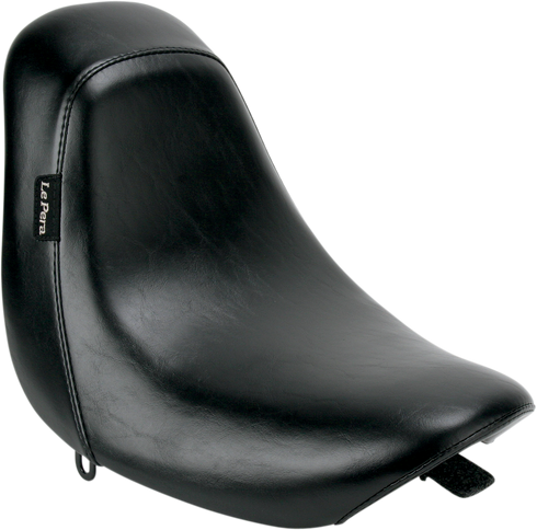 LE PERA Bare Bones Solo Seat - Smooth - Black - Deuce - FXST '00-'07 LD-007