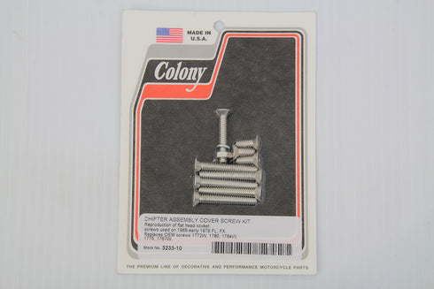 Colony Shifter Assembly Cover Screw Kit - 3233-10