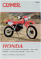 CLYMER Manual - Honda - XL/XR 200/250/350 CM3284