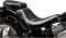 LE PERA Bare Bones Pillion Pad - Smooth - Black - FL/FX '06-'17 LK-007PDX