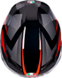AGV K3 Helmet - Striga - Black/Gray/Red - Medium 2118381004-018-M