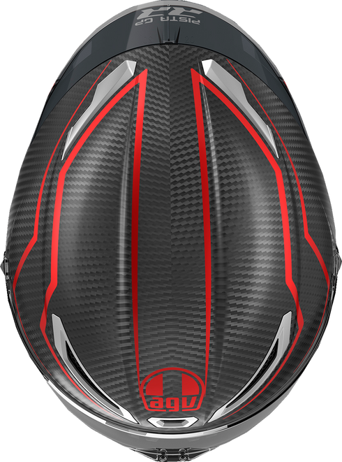 AGV Pista GP RR Helmet - Intrepido - Matte Carbon/Black/Red - Small 2118356002-019-S