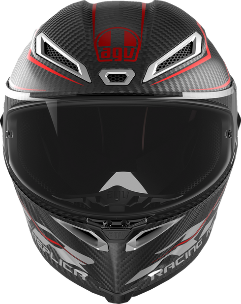 AGV Pista GP RR Helmet - Intrepido - Matte Carbon/Black/Red - Medium 2118356002-019-M