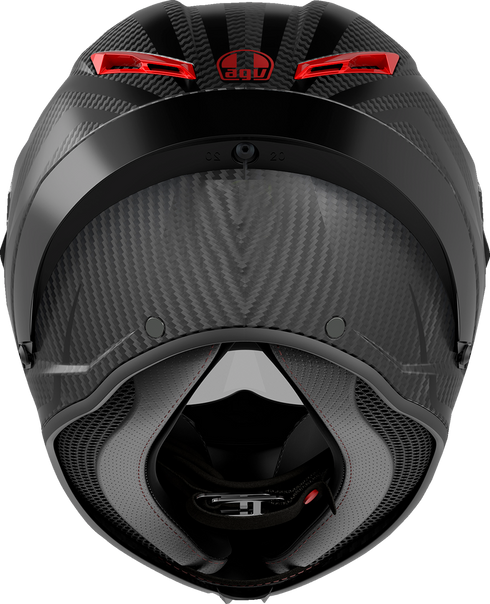 AGV Pista GP RR Helmet - Intrepido - Matte Carbon/Black/Red - Large 2118356002-019-L