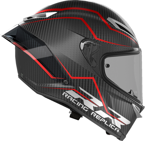 AGV Pista GP RR Helmet - Intrepido - Matte Carbon/Black/Red - XL 2118356002-019-XL