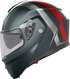 AGV Streetmodular Helmet - Resia - Matte Gray/Silver/Red - XL 2118296002006XL