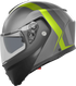 AGV Streetmodular Helmet - Resia - Matte Gray/Black/Yellow Fluo - XL 2118296002007XL