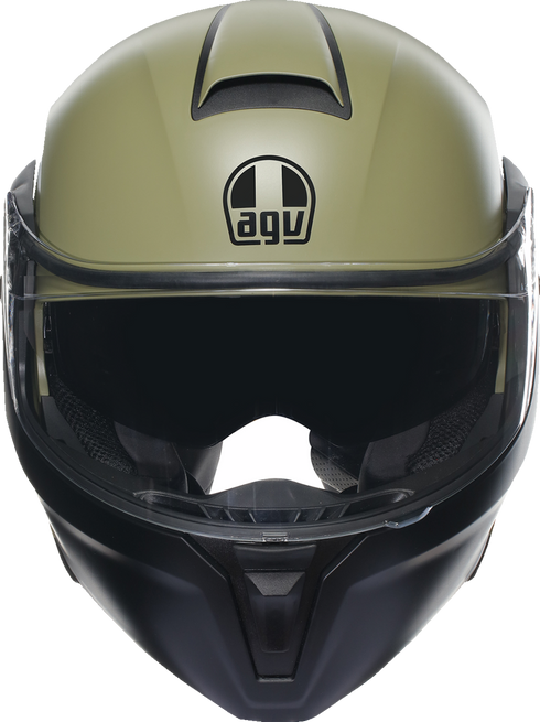 AGV Streetmodular Helmet - Mono - Matte Pastello Green/Black - Small 2118296002010S