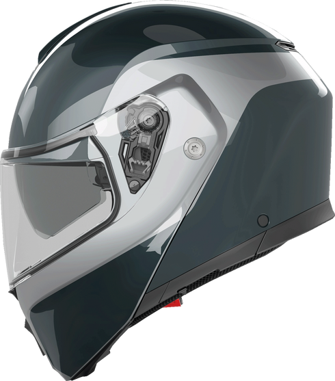 AGV Streetmodular Helmet - Levico - Gray/Silver - Medium 2118296002003M
