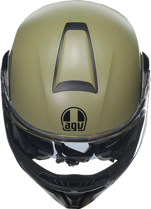 AGV Streetmodular Helmet - Mono - Matte Pastello Green/Black - Medium 2118296002010M