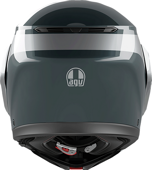 AGV Streetmodular Helmet - Levico - Gray/Silver - Medium 2118296002003M