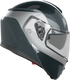 AGV Streetmodular Helmet - Levico - Gray/Silver - Medium 2118296002003M