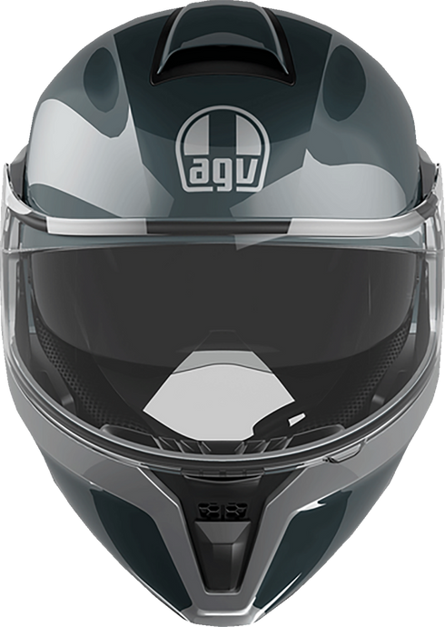 AGV Streetmodular Helmet - Levico - Gray/Silver - Large 2118296002003L