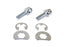 Colony Exhaust Pipe Locking Bolt Mounting Kit Chrome - 3252-6