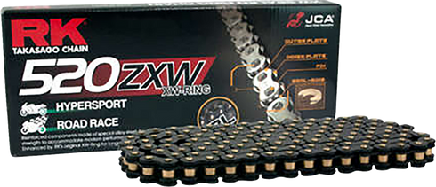 RK 520 ZXW - Drive Chain - 170 Links - Black Scale BL520ZXW-170