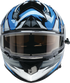Z1R Warrant Snow Helmet - Neuron - Blue/White - Medium 0101-17199
