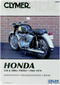 CLYMER Manual - Honda - 450/500 Twins CM333