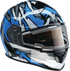 Z1R Warrant Snow Helmet - Neuron - Blue/White - Medium 0101-17199