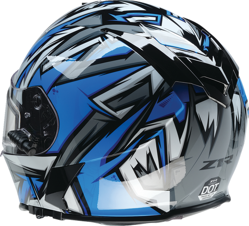 Z1R Warrant Snow Helmet - Neuron - Blue/White - Medium 0101-17199