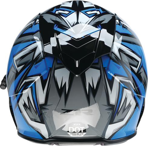 Z1R Warrant Snow Helmet - Neuron - Blue/White - XL 0101-17201