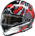Z1R Warrant Snow Helmet - Neuron - Red/White - 2XL 0101-17222