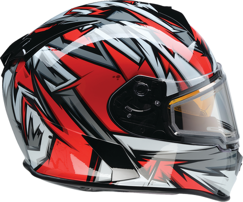 Z1R Warrant Snow Helmet - Neuron - Red/White - Large 0101-17220