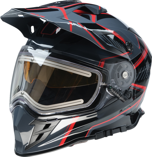 Z1R Range 2.0 Snow Helmet - Rotor - Black/Red - Small 0101-17230