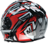 Z1R Warrant Snow Helmet - Neuron - Red/White - 2XL 0101-17222