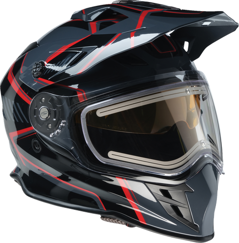 Z1R Range 2.0 Snow Helmet - Rotor - Black/Red - XS 0101-17229