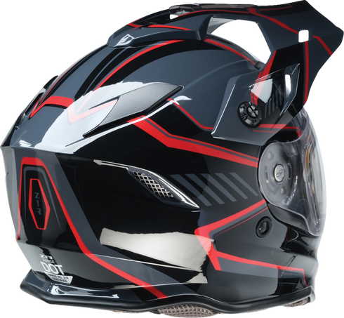 Z1R Range 2.0 Snow Helmet - Rotor - Black/Red - XS 0101-17229