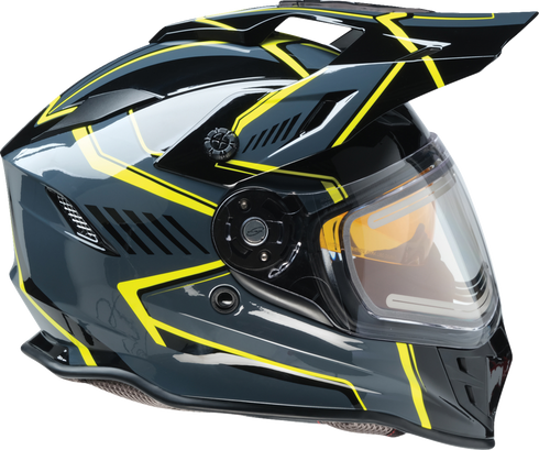 Z1R Range 2.0 Snow Helmet - Rotor - Black/Hi-Viz - Large 0101-17244