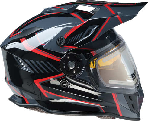 Z1R Range 2.0 Snow Helmet - Rotor - Black/Red - Large 0101-17232