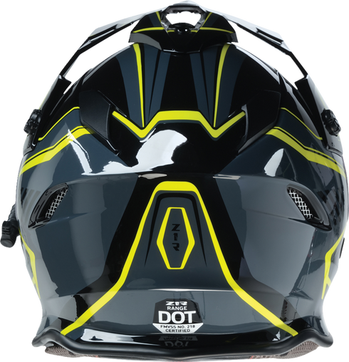 Z1R Range 2.0 Snow Helmet - Rotor - Black/Hi-Viz - Medium 0101-17243
