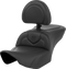 SADDLEMEN Roadsofa™ Seat - with Backrest - Black Stitching - FL '23-'24 823-07-187BR